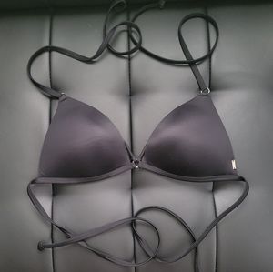 PINK Padded Triangle Bikini Top